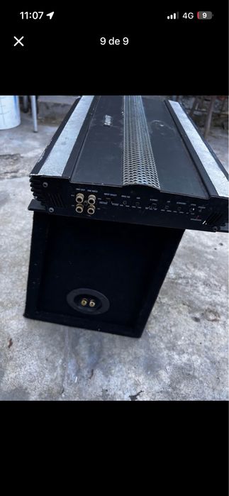 Subwoofer e Amplificador Pioneer!