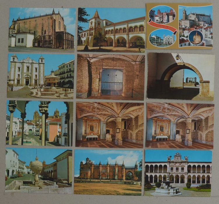 Postais do distrito de Évora 22 unidades    - olx X11320