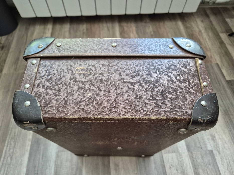 stara retro vintage walizka PRL 45x28x14