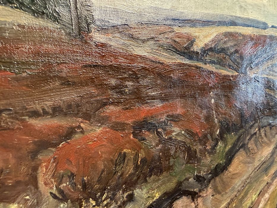 Картина Axel Sørensen 1946 Hærvejen / Данія / олія на полотні 110×77 см