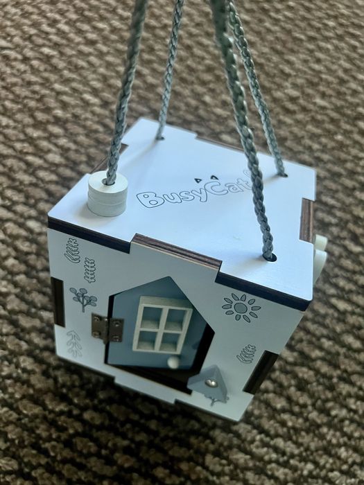 Бізі куб міні голубий