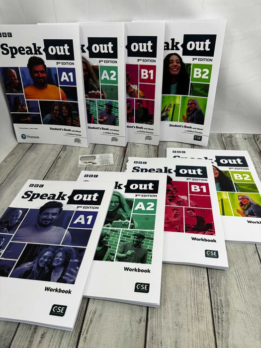 SpeakOut 3rd Edition A1,A2,A2+,B1,B1+,B2,B2+,C1-C2 (репринт)