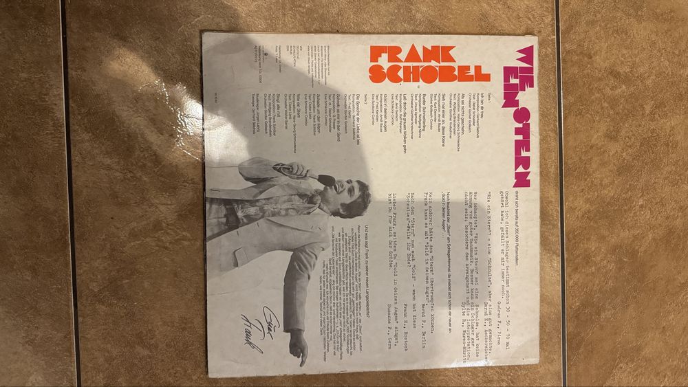 Frank Sobel  Wieein Stern