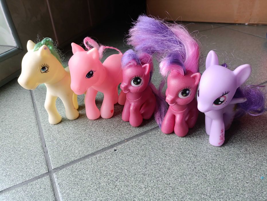 ЛОТ 5 шт. Фигурка, игрушка пони, My Little Ponny