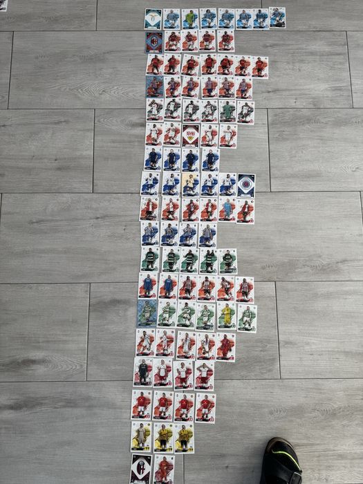 277 kart piłkarskich (Match Attax / FIFA 365)