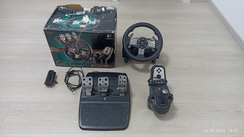 logitech g27 - аксессуары для приставок - OLX.ua
