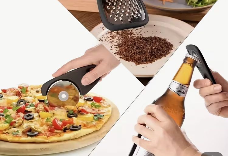 Conjunto se 6 utensilios de cozinha novo