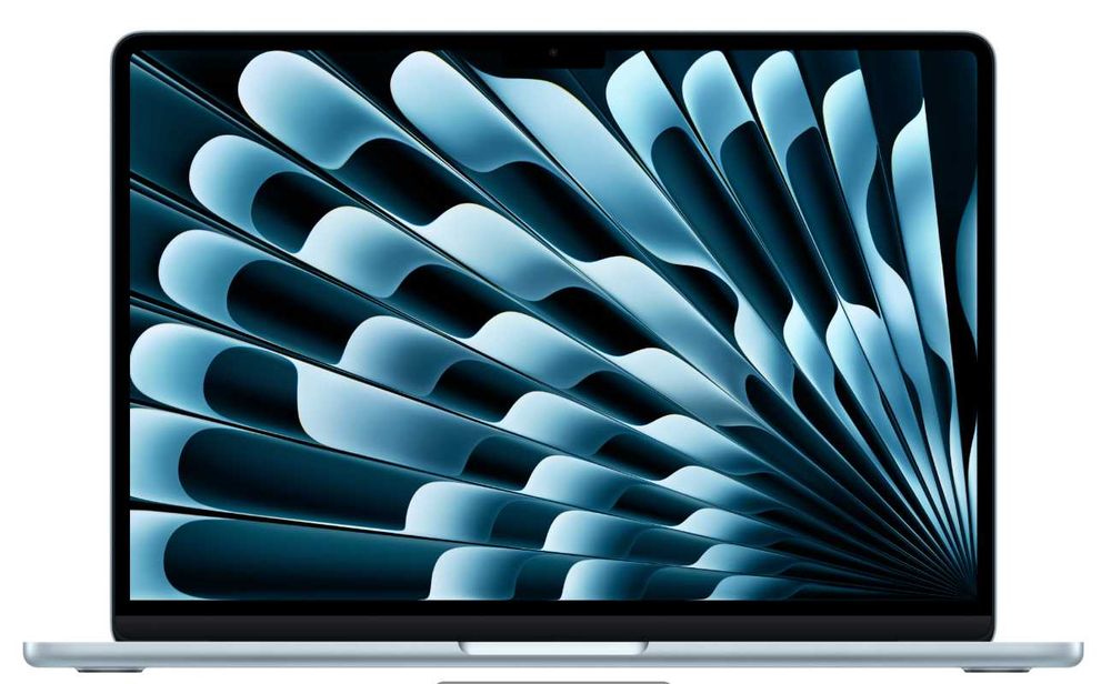 Ноутбук Apple MacBook Air 13,6" 2025 Sky Blue (MC6T4)