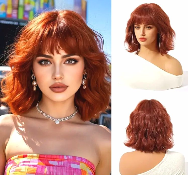Peruka ruda ognista