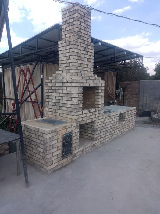 Кладка кирпича ,газоблок шлакоблок,кафель строительство бетон стяжки