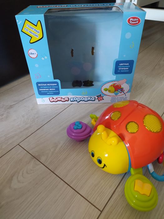 Іграшка жучок Сонечко