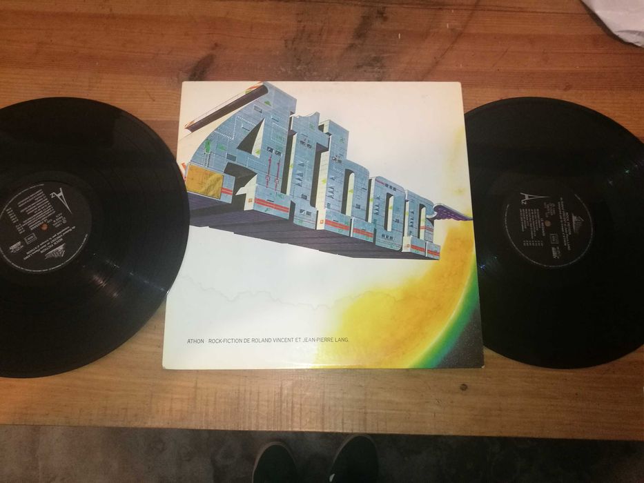 Roland Vicent Et Jean-Pierre Lang (Prog-Rock)  - Athon 2xLP