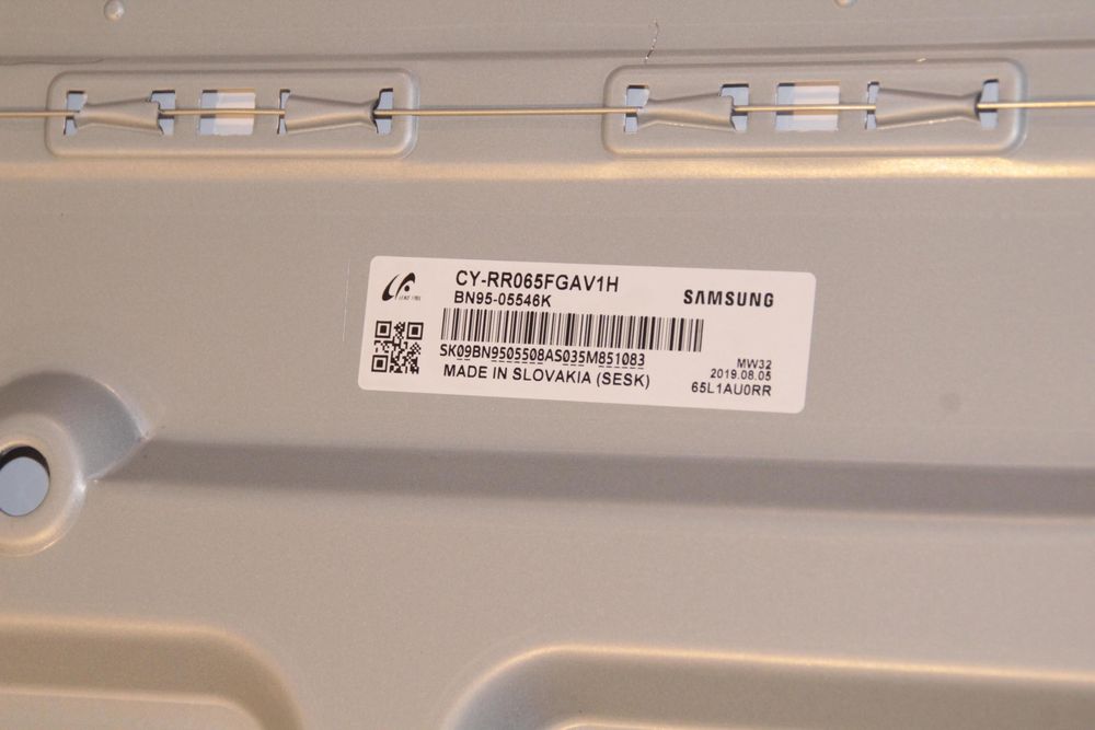 Разбитый ЭКРАН. Samsung QE65Q60RAT. BN41-02695A, BN44-00932M