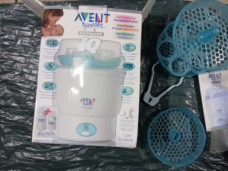 Esterilizador a vapor eletrónico