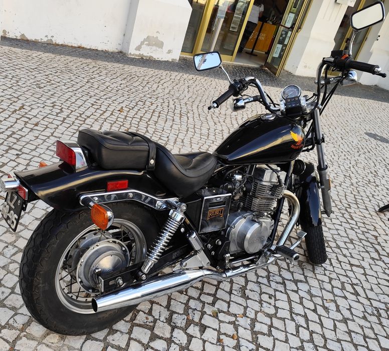 Honda Rebel  450 toda de origem