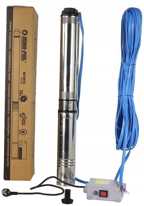 Pompa Głębinowa do wody czystej 4QJD 0,9kW + CONTROL BOX