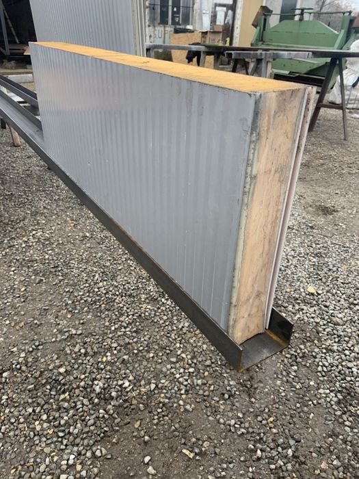 Ceownik 107 profil bramowy do Płyta Warstwowa 100mm do bramy