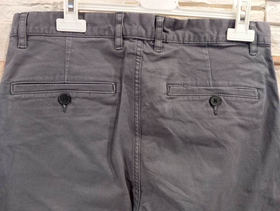 Męskie spodnie bawełniane H&M chinos r.40   C.T.