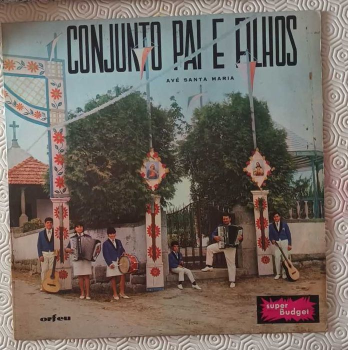 Disco Vinil Conjunto Pai e Filhos -Ave Santa Maria