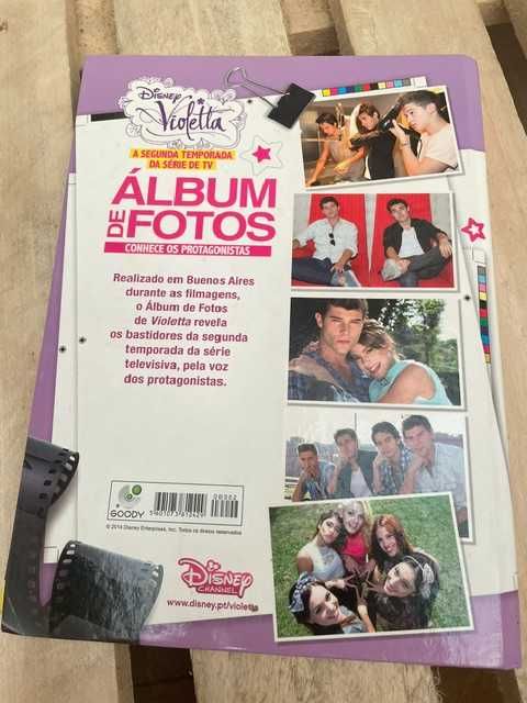 Livro Disney Violetta, Álbum de Fotos, Temporada 2 – Disney Channel