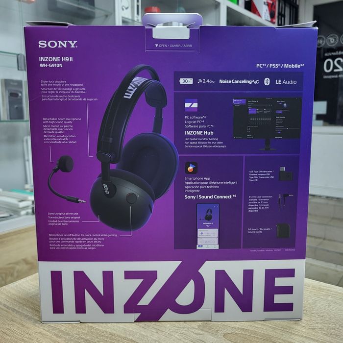 Ігрові навушники Sony INZONE H9 II Black WH-G910N Нові! Магазин!