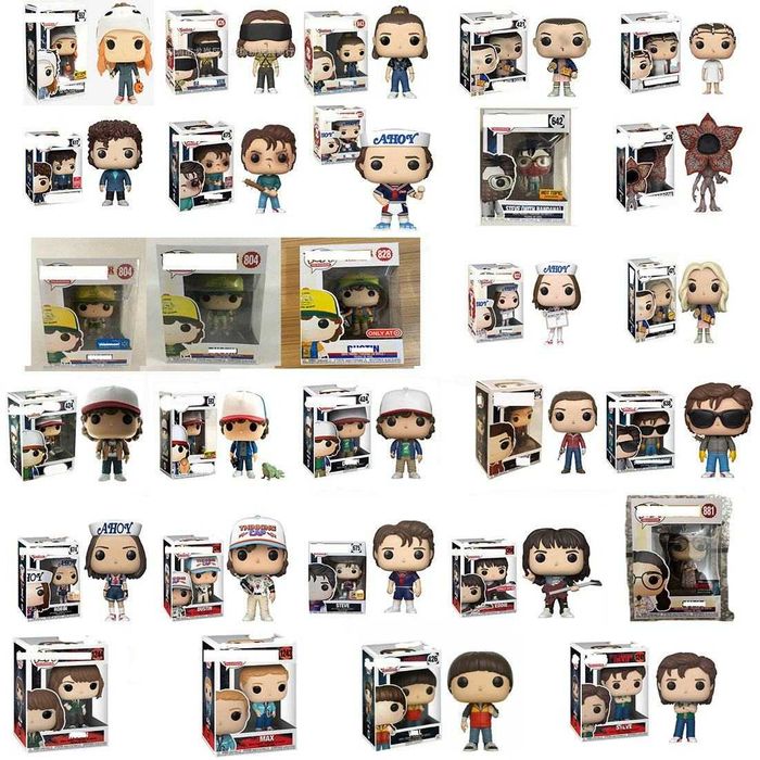 Pop Figure Naruto e Stranger Things