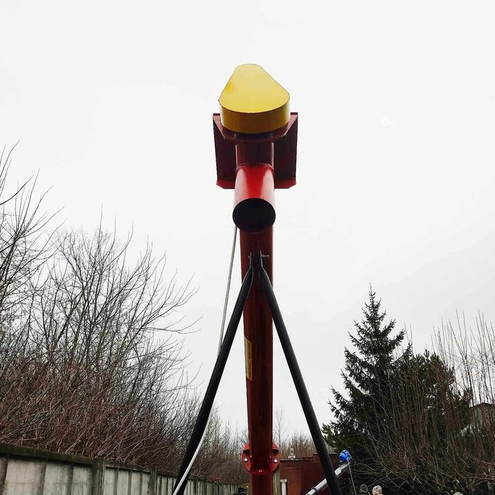 Шнековий завантажувач,погрузчик зерна,протруювач,підборщик.Ø219