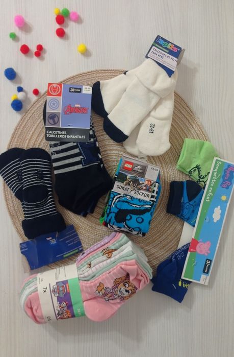 Носки дитячі різних розмірів