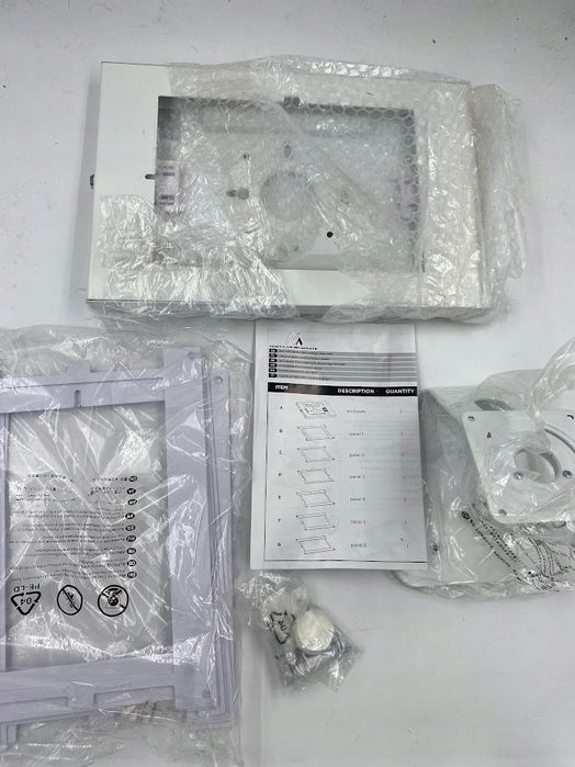 uchwyt reklamowy do tabletu maclean ścienny/biurkowy