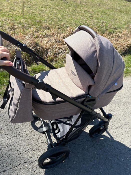 Sprzedam brązowy wozek Bebetto Flavio 2w1