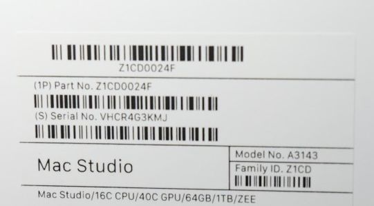 Apple Mac Studio M4 Max 16/40, 64GB RAM, 1TB SSD – Silver, stan bardzo dobry, Wrocław