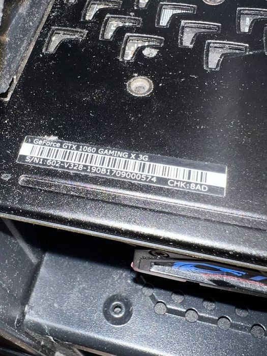 Пк на gtx 1060 3gb, ryzen 5 1400