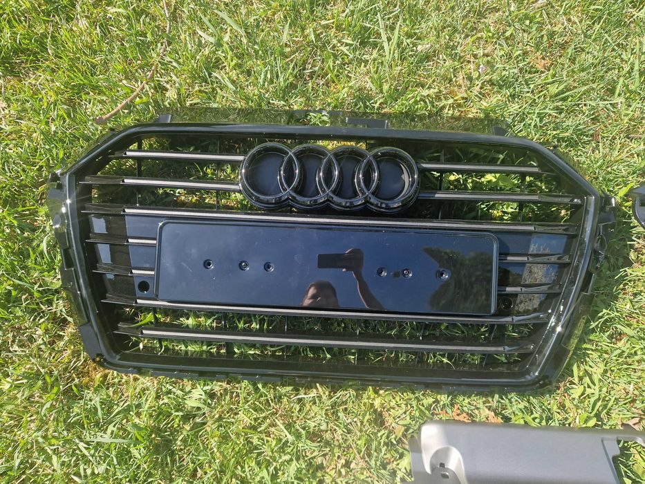 Решетка радиатора в стиле S-Line на Audi A3 8V 2016-2020г ауди а3