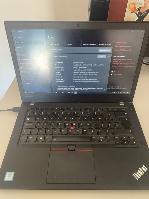 LenovoThinkpad T470