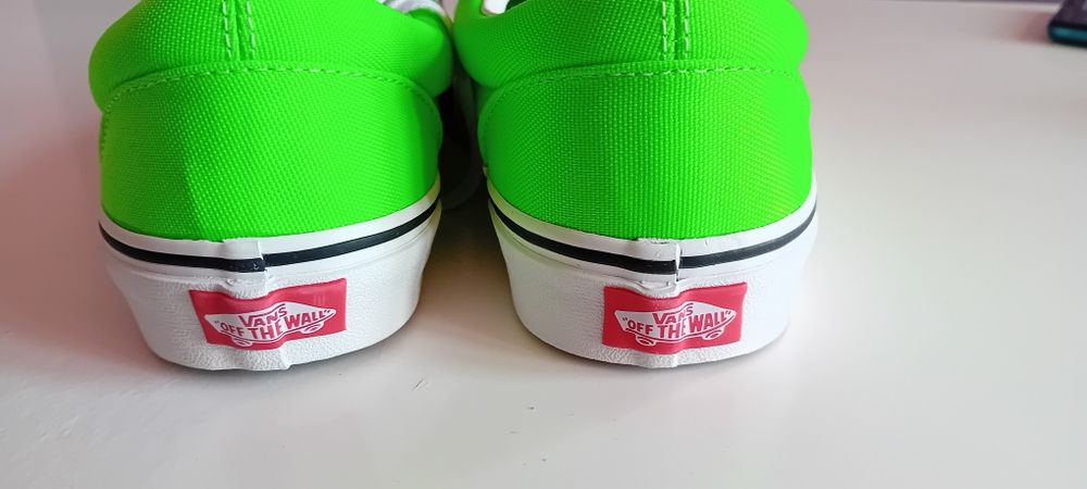 Vans neonowe trampki 40,5