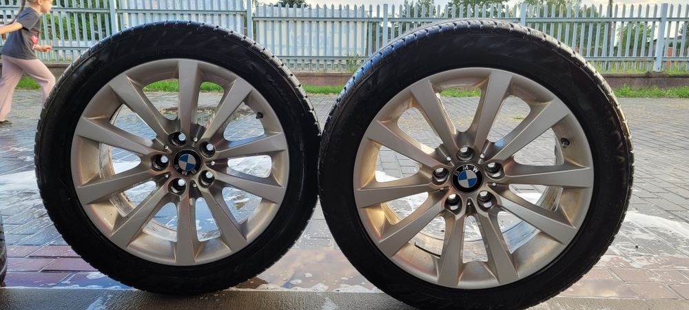 Alufelgi BMW F10 - 245/45/r18 - Nowe Opony - 5×120  -