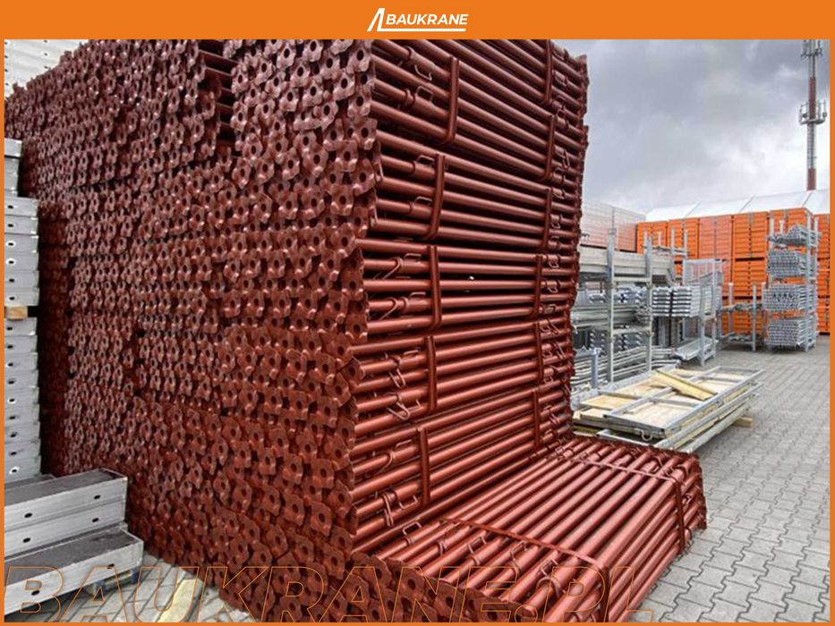 Stemple  stropowe stalowe budowalne podpory Lakierowane 3,6m
