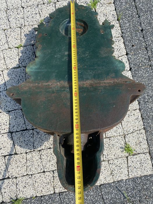 Stary żeliwny zlew ogrodowy przyścienny wodnik umywalka 20 kg