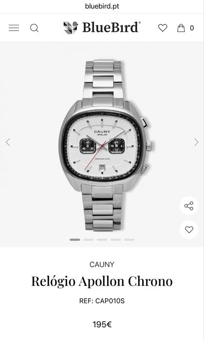 Relógio CAUNY  Apollon Chrono