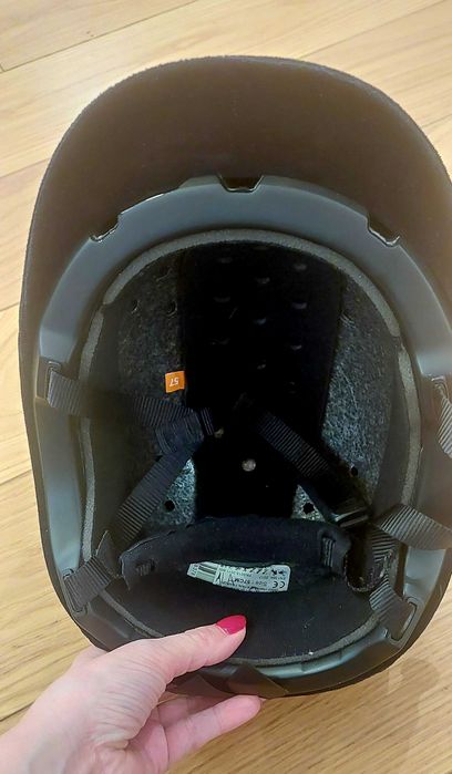 Kask toczek do jazdy konnej 57 cm jak nowy