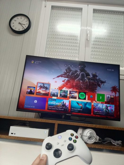 Xbox Series S 500GB – Impecável, Completo + Controle, Bateria