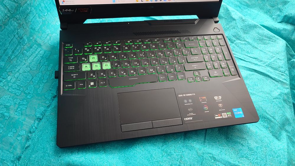 Asus tuf i5-11400/rtx3050/16/512ssd/144hz/gaming/f15,fx506.