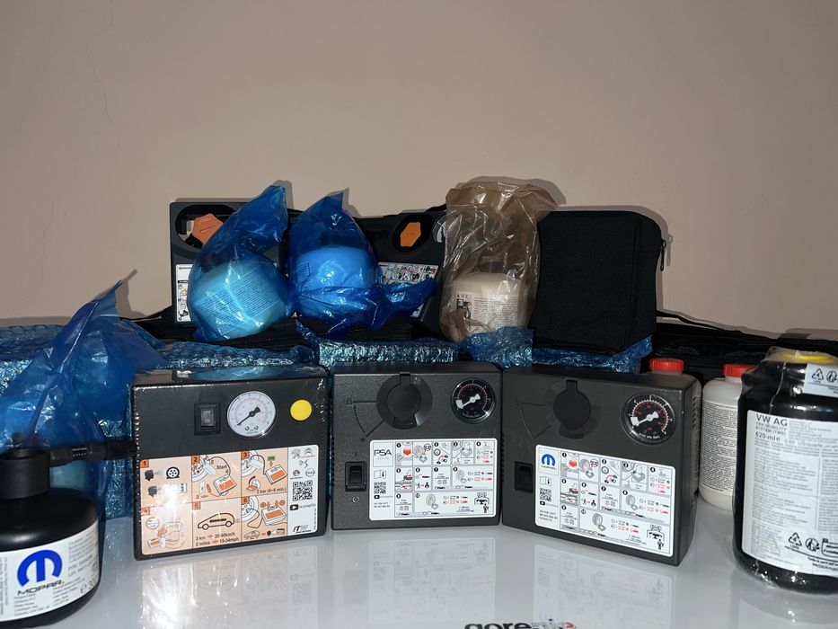 Автонасос (Компресор) з герметиком. Новий, Європейська якість