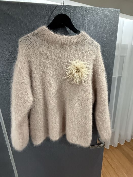 Sweter 100% moherowy