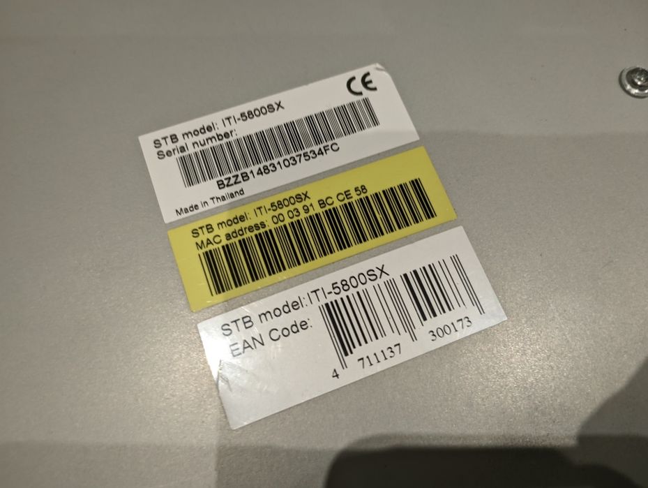 Nbox 5800sx enigma2 BZZB 250GB