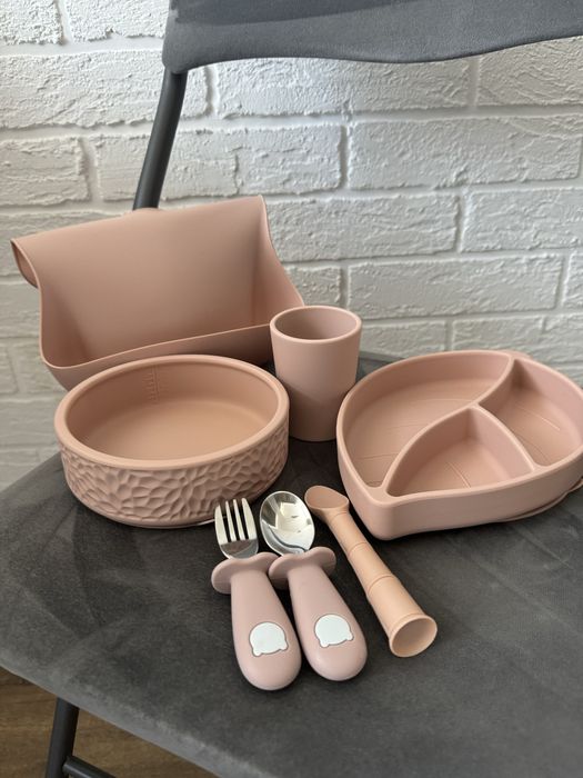 Набір силіконового посуду one teeth