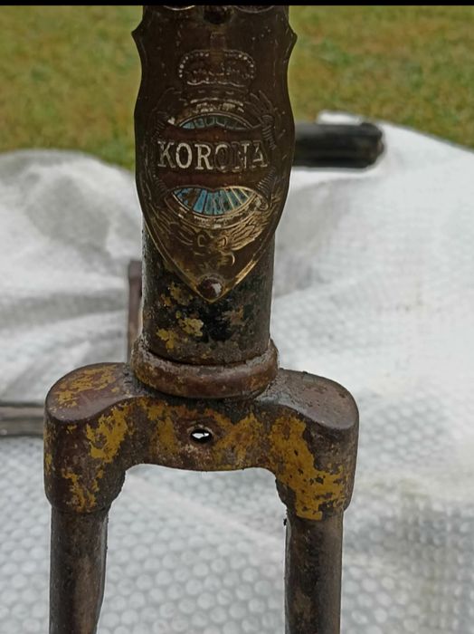 Przedwojenny Polski rower "Korona"