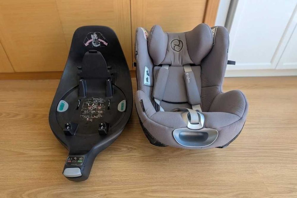 Cadeira Auto Cybex Sirona Z + Isofix com rotação 360 - ótimo estado!