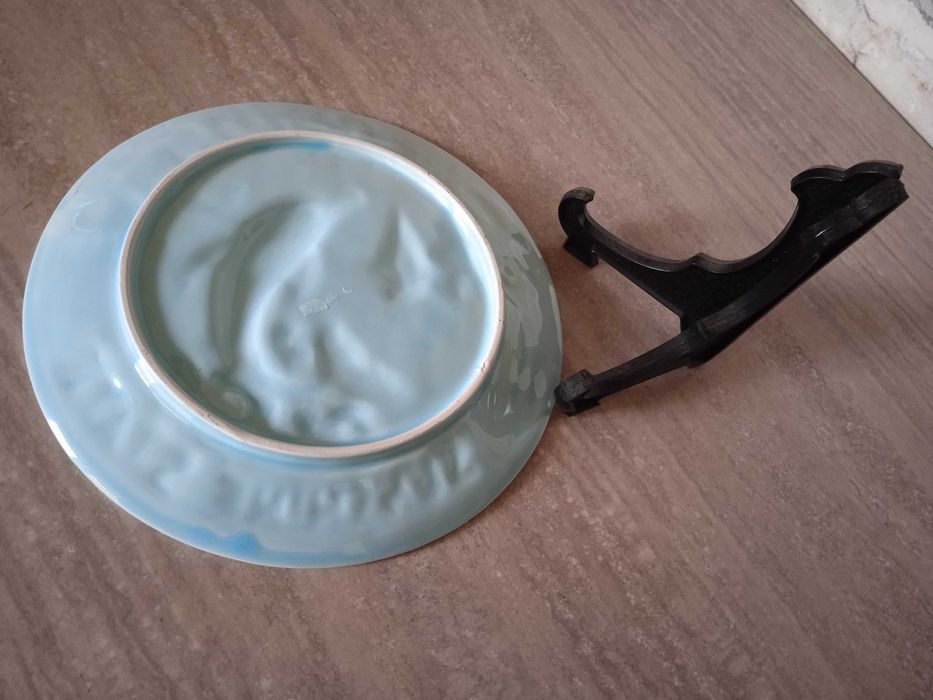 Porcelanowy talerz kolekcjonerski średnica 20,5 cm