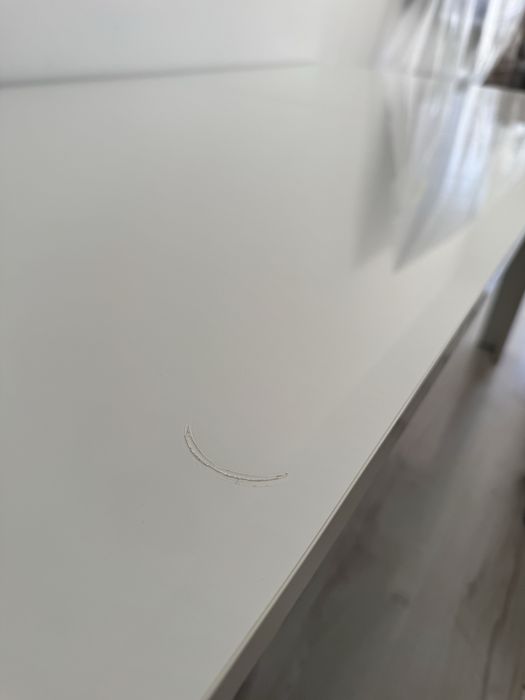 Sprzedam stół biały lakierowany 120-190 x 80 cm